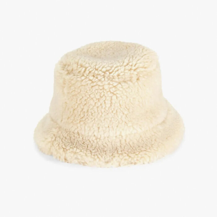 Apparis Gilly Cannaba Faux Shearling Bucket Hat $112 Saksfifthavenue.com