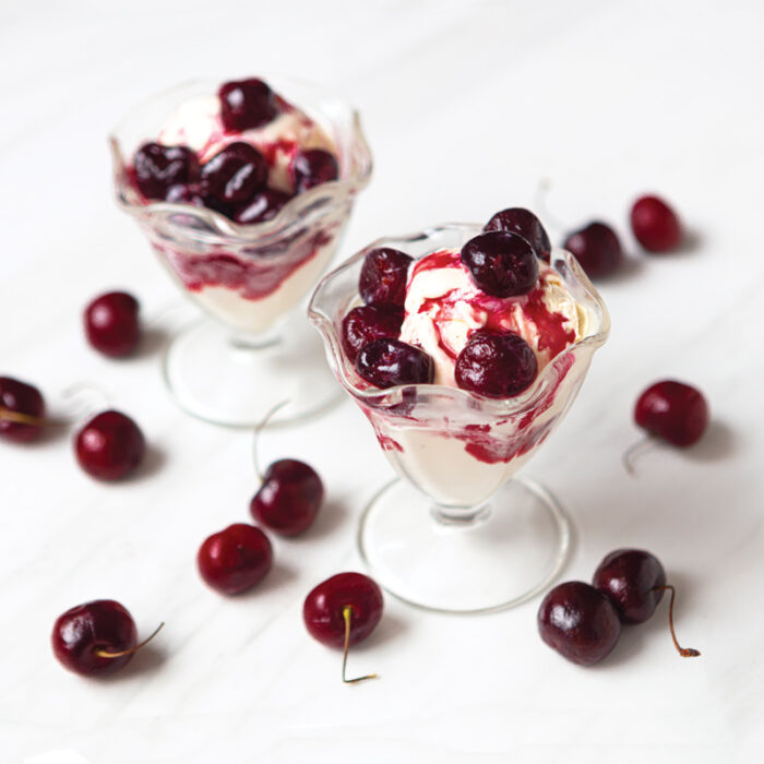 Cherriesjubilee, Receipe In The Dish, By Monica Kass Rogers