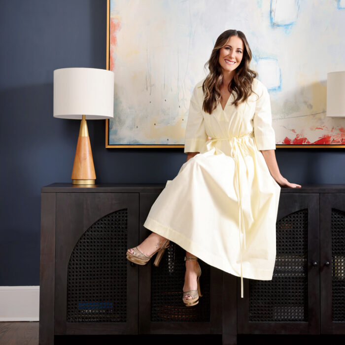 Sr2023 02 176 Jenny Rosenstein, Wearing Winter White Dress By Co, Neiman Marcus Northbrook