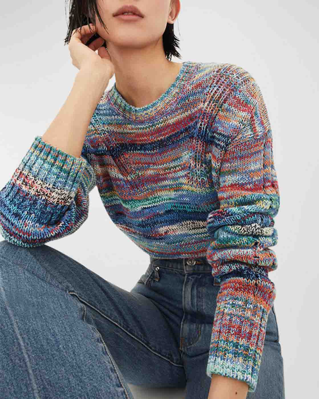 36 Veronica Beard Asmara Crewneck Sweater $398 Sweetwilliam.com