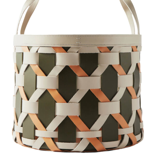 72 Rabitti 1969, Palu Small Woven Leather Basket, Matchesfashion.com Us