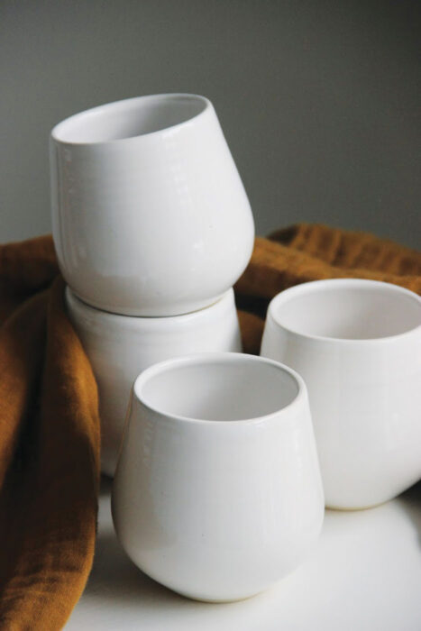 66 Whimsy By Wyeth, White Ceramic Cups, Rdhshop.com