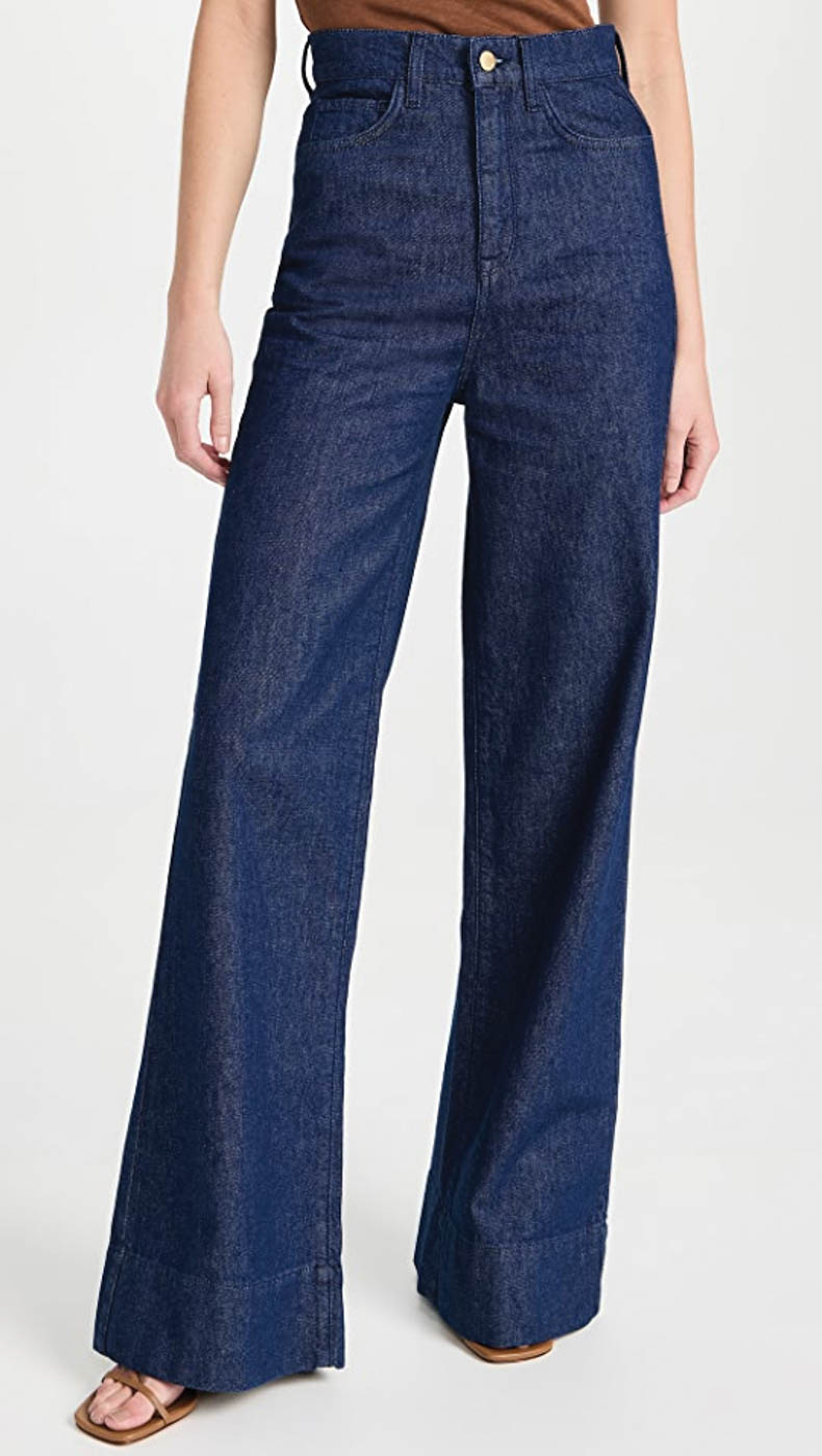 32 3.triarchy Ms. Onassis Wide Leg Organic Jeans