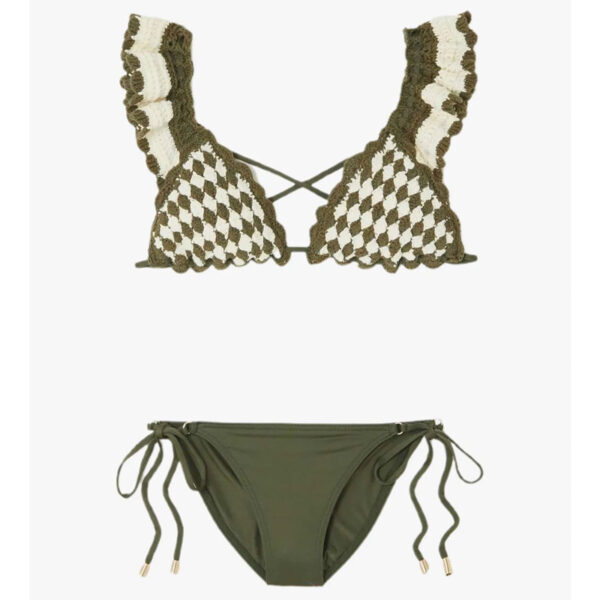 34 1 Devi Ruffled Crochet Bikini By Zimmerman 280 Net A Porter.com