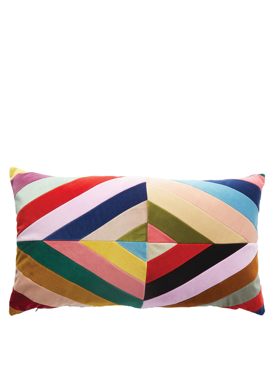 68 Christina Lundsteen, Liv Striped Cotton Velvet Cushion, Matchesfashion.com.us