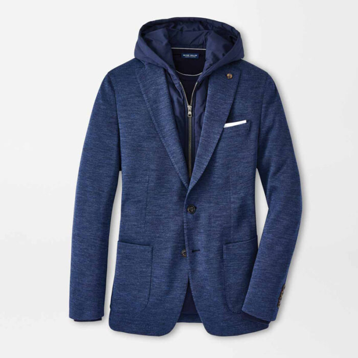 40 7. Peter Millar Excursionist Elite Hooded Soft Jacket