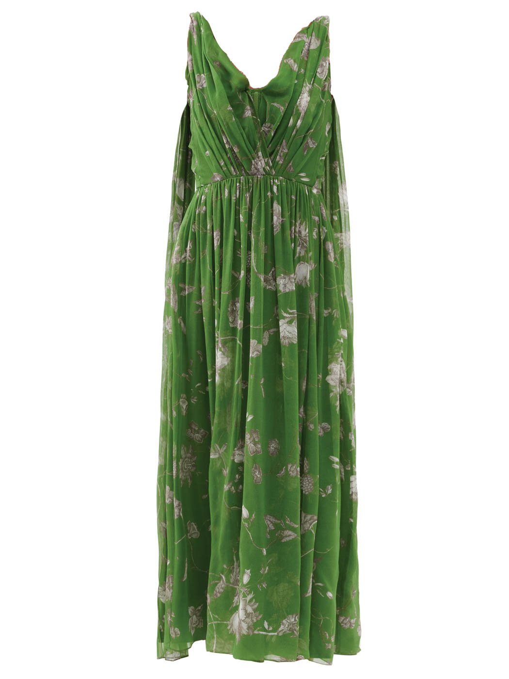 44 Erdem, Floral Print Silk Georgette Gown, Matchesfashion.com