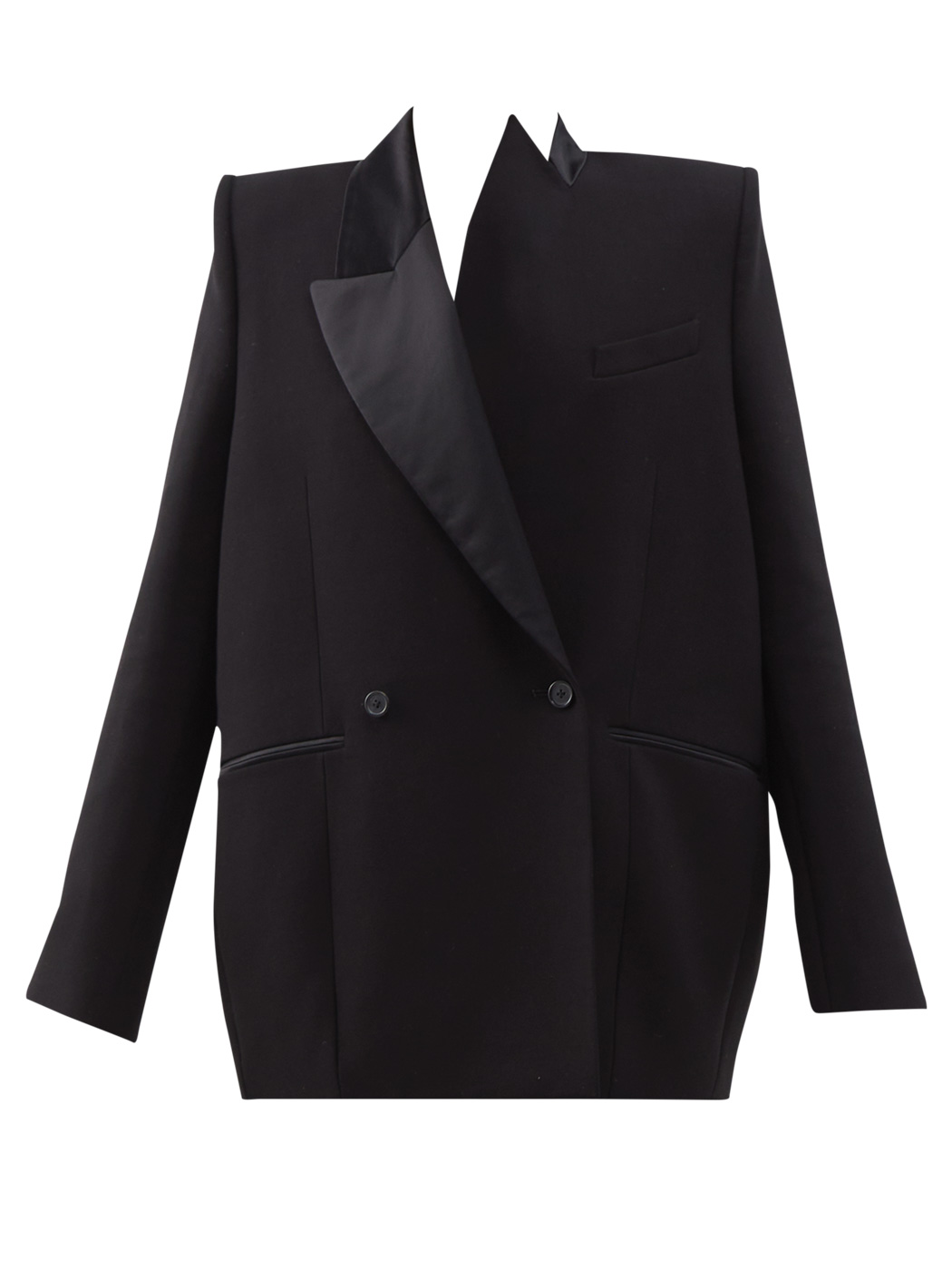 44 Khaite, Malek Double Breasted Tuxedo Jacket, Matchesfashion.com