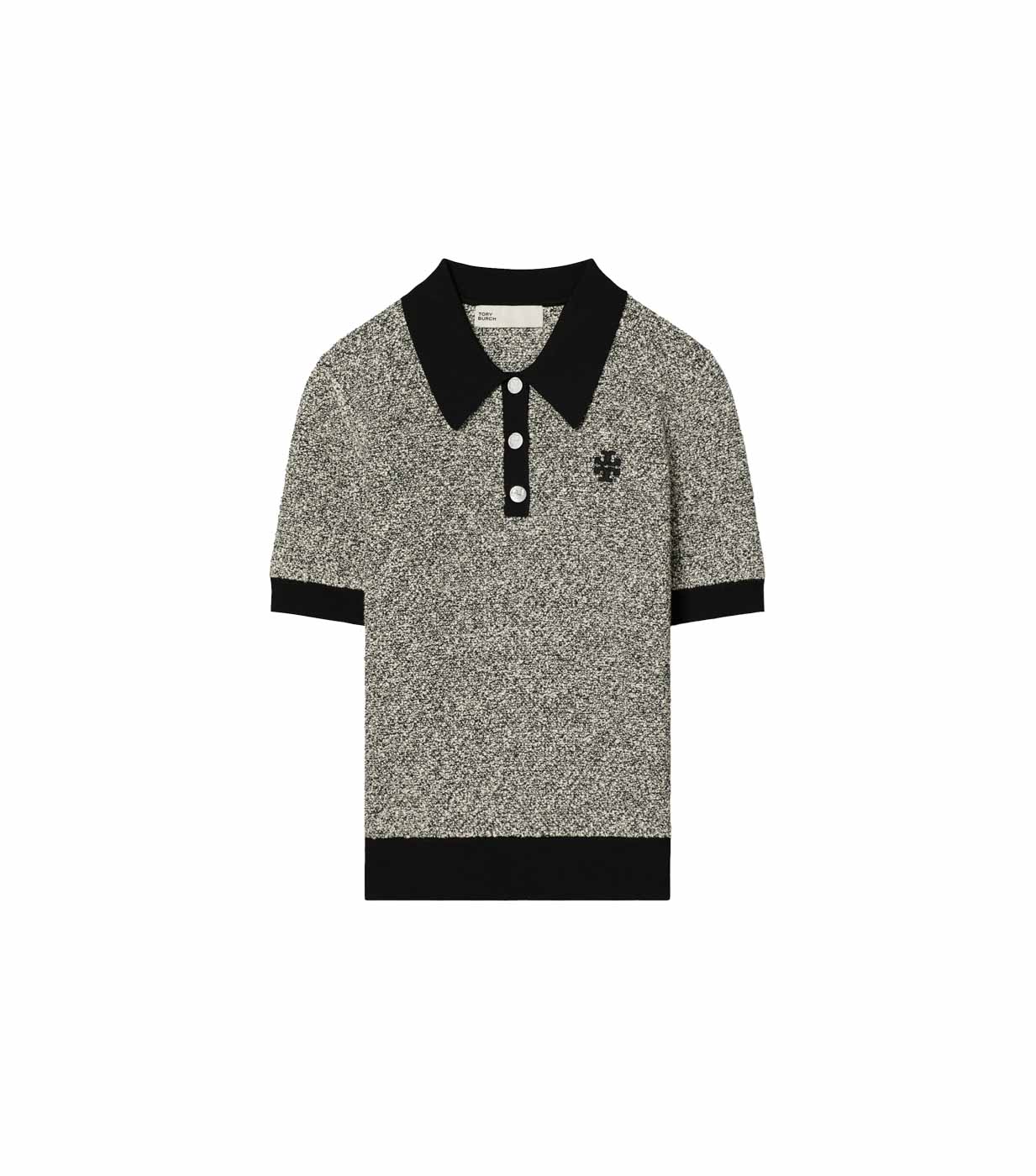 44 Tory Burch, Speckled Knit Polo, Toryburch.com