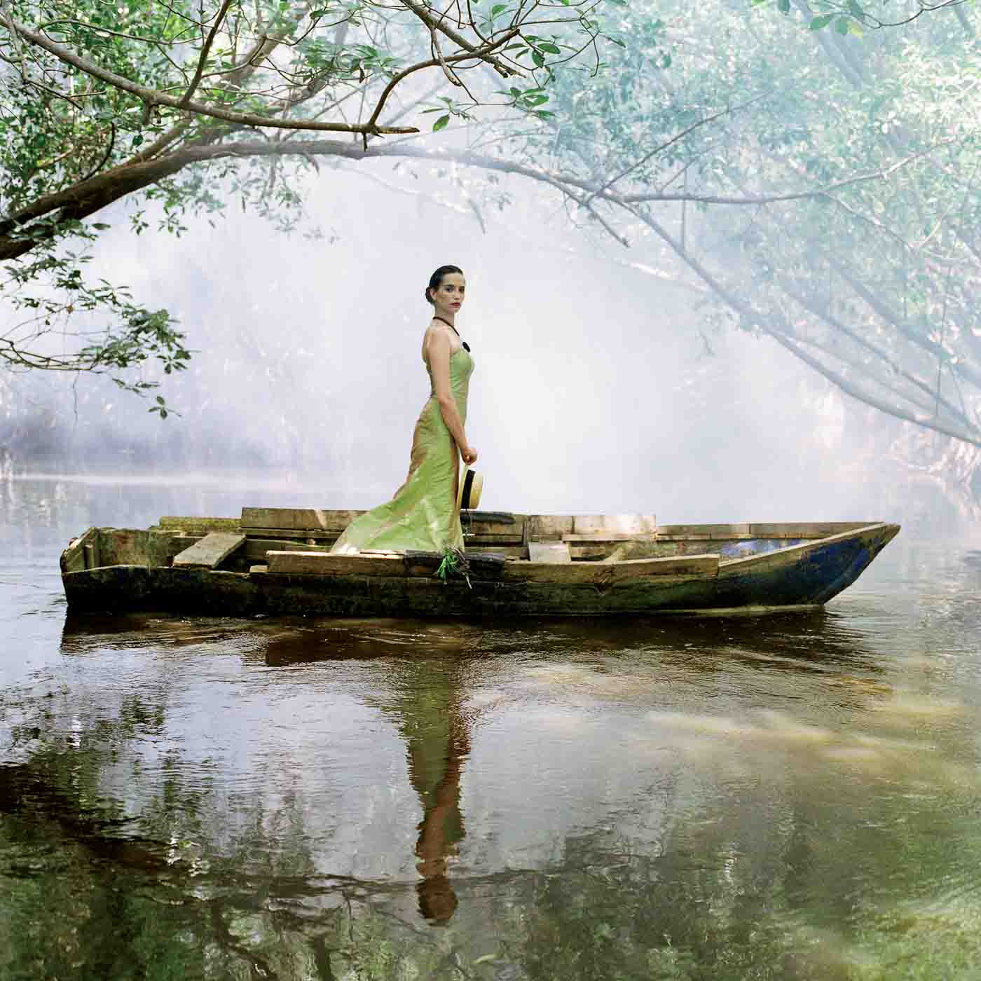 58 Sr2023 09 120 Saori Standing In Boat, Dominican Republic, 2010