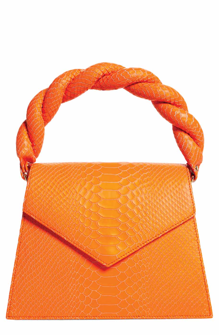 34 Anima Iris, Handle Bag In Neon Orange, Nordstrom.com