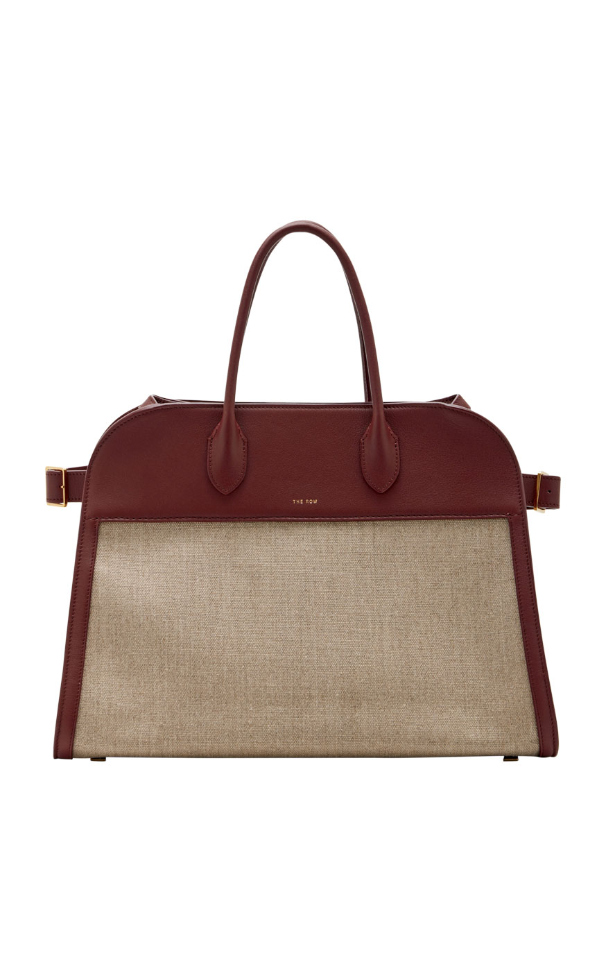 38 Sr2023 10 106 The Row Soft Margaux 15 Canvas Tote Bag, Modaoperandi.com