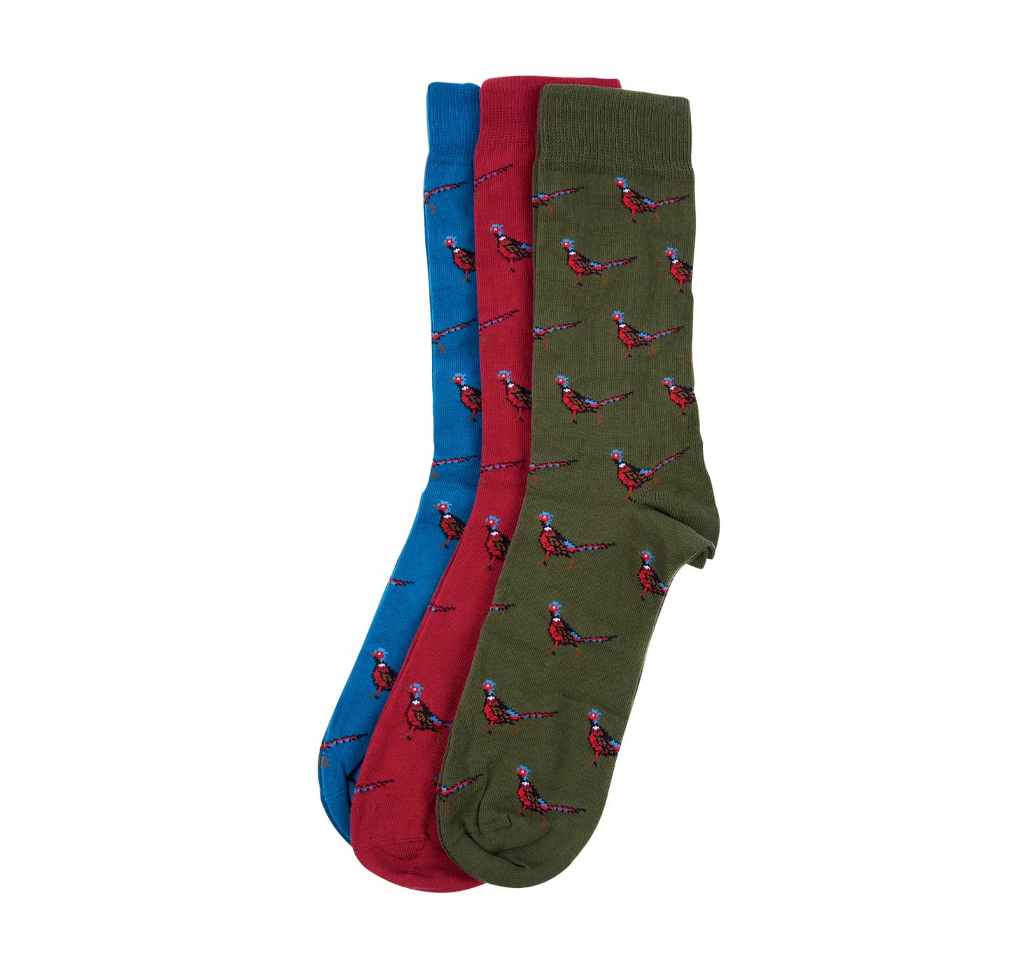 52 Sr2023 11 153 Barbour Pheasant Socks Gift Set