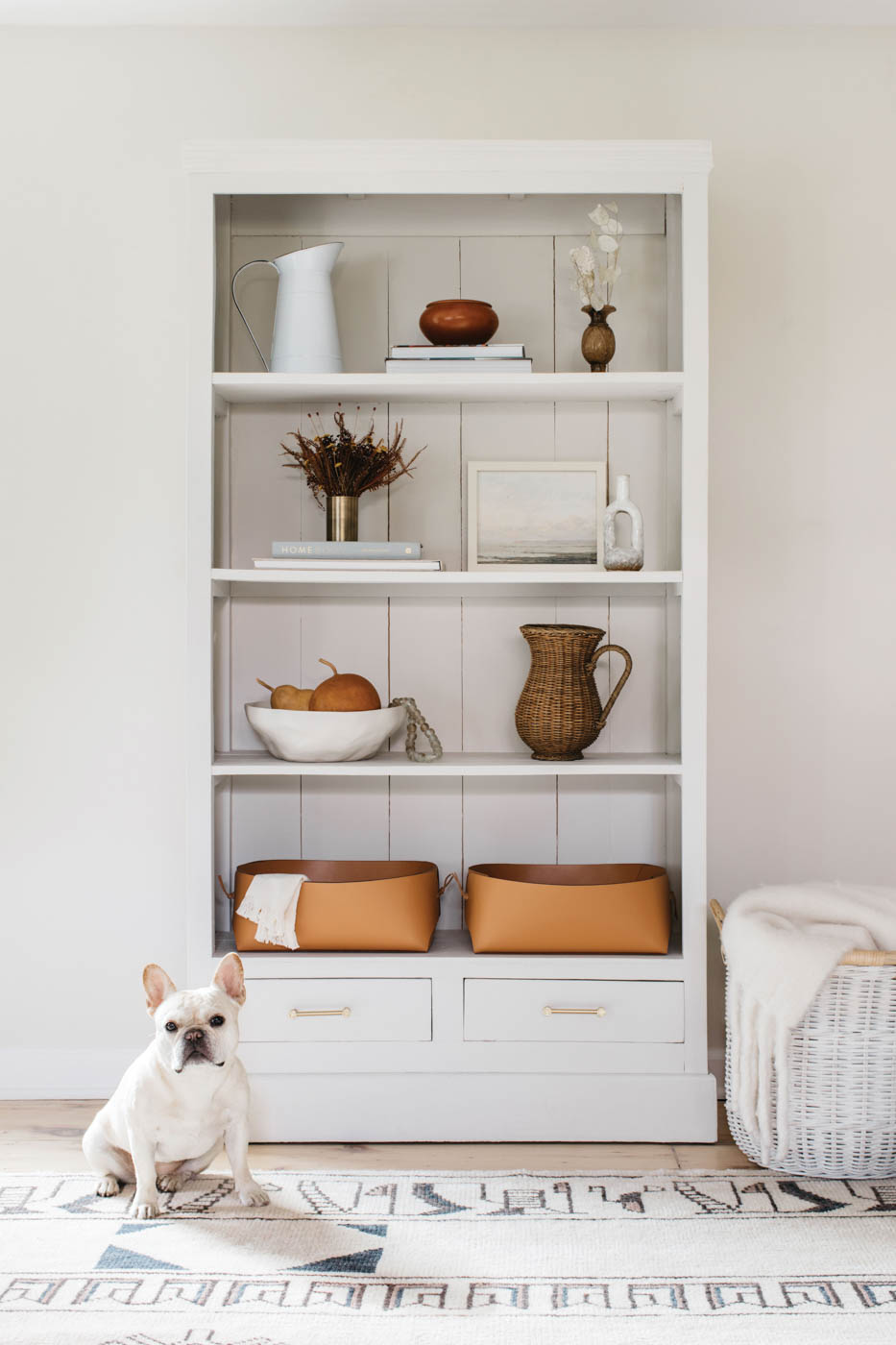 64 A Beautifully Styled Shelving Space Evokes A Sense Of Calm