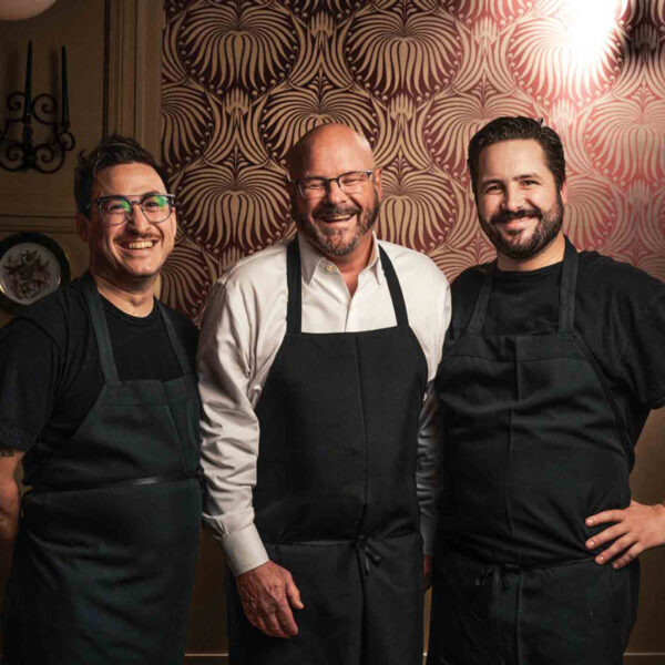 64 Chefs And Partners Mario Scavuzzo, David Koelling, And Jessen Koelling