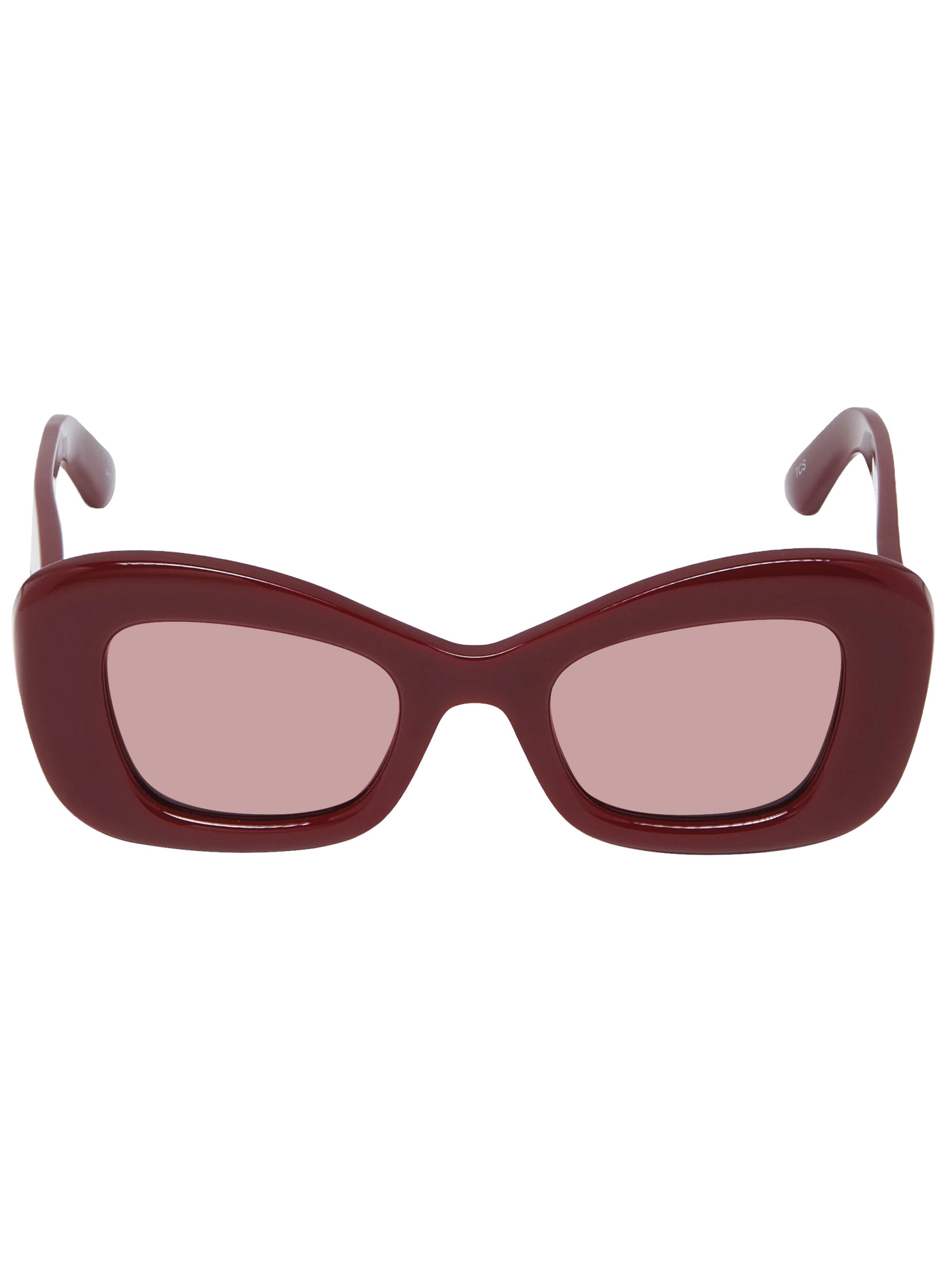 40 Alexander Mcqueen Logo Lettering Butterfly Frame Sunglasses $375 Neimanmarcus.com