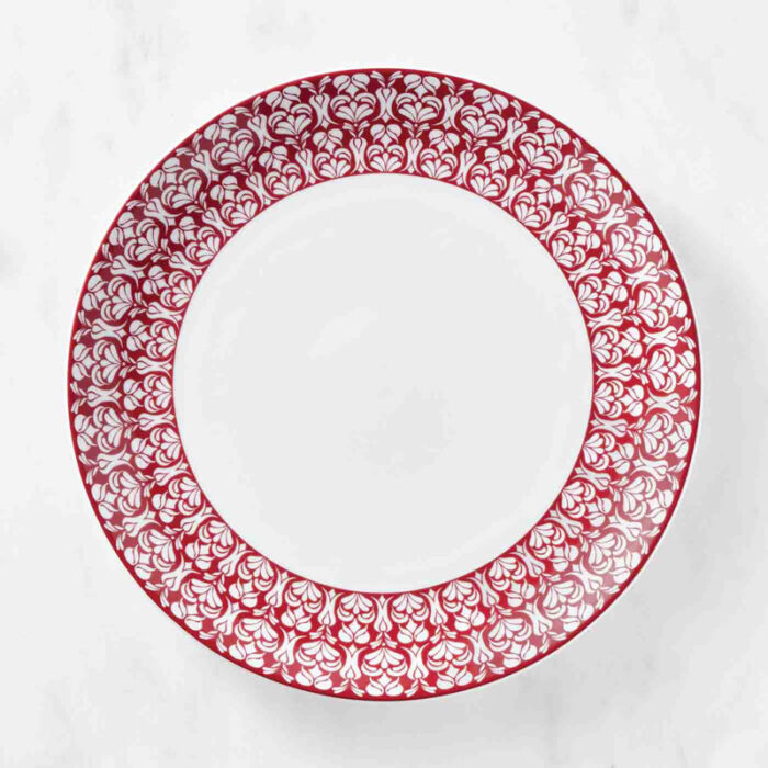 76 Aerin, Alpine Rose Dinner Plate, Williamssonoma.com