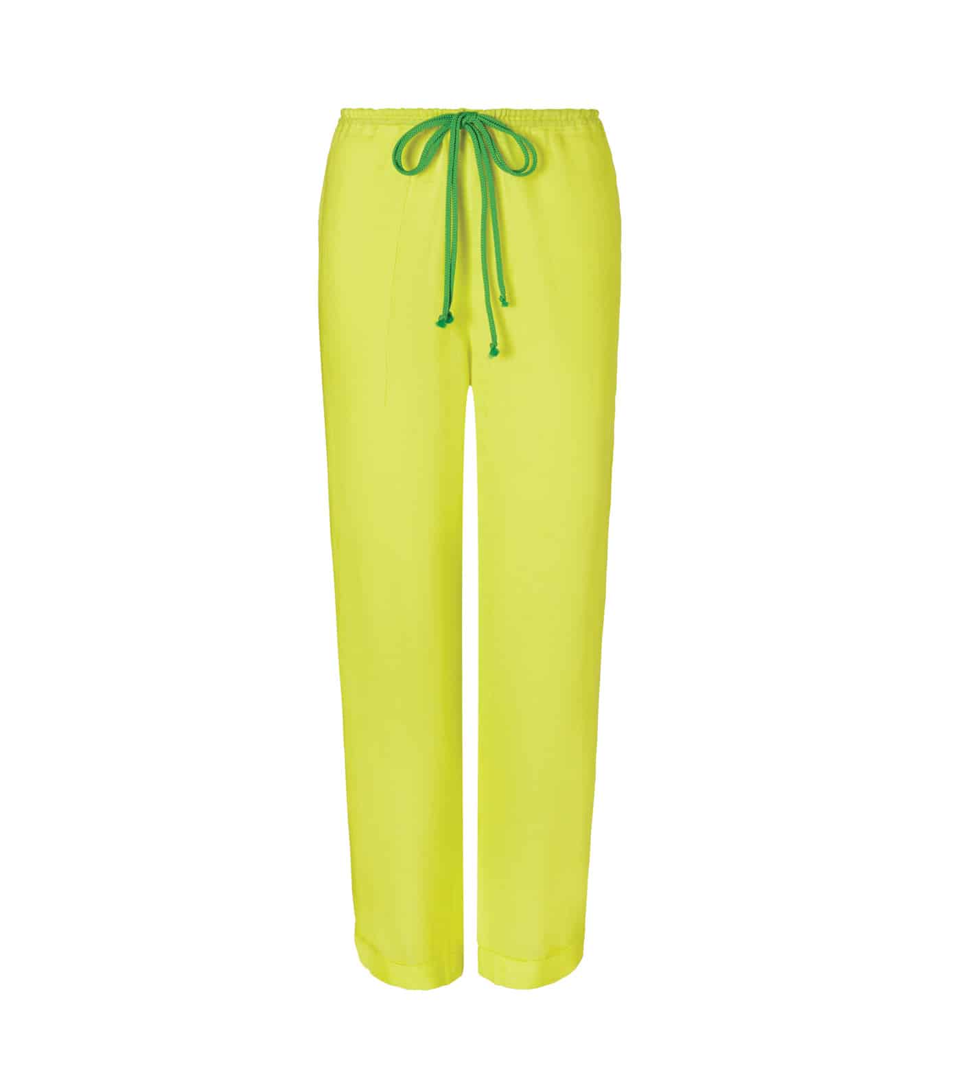 32 Tory Burch, Linen Beach Pant In Bright Lemon, Toryburch.com