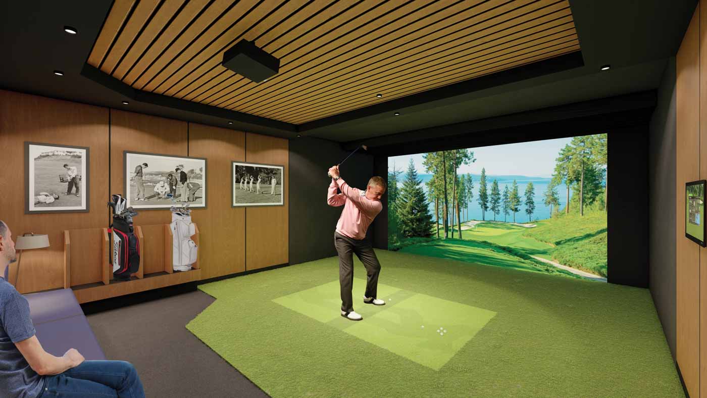56 Tg Interior Golf Simulator