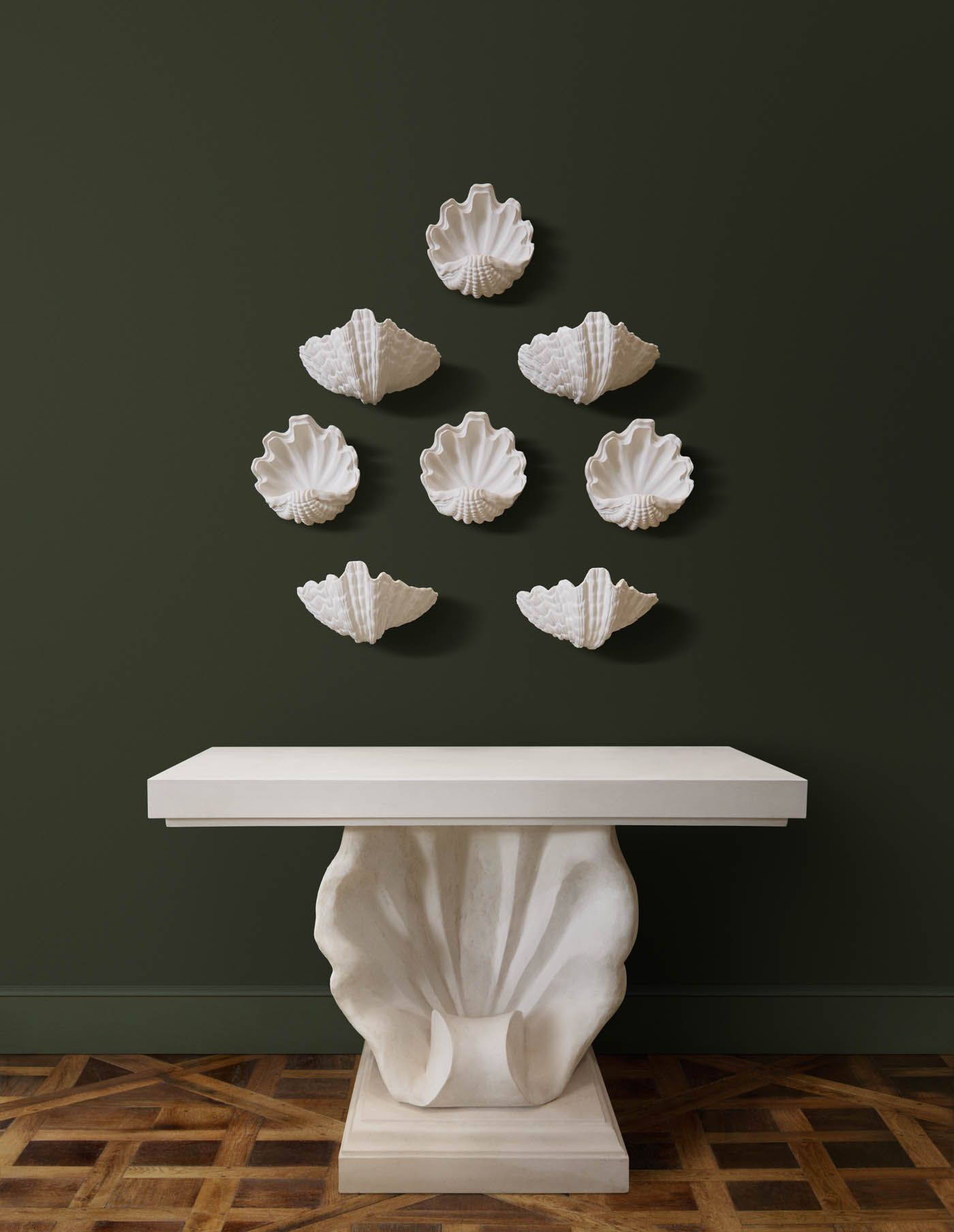 70 Large Anchor Image Paolo Moschino, Scallop Shell Console And Shell Wall Sconces, Paolomoschino.com