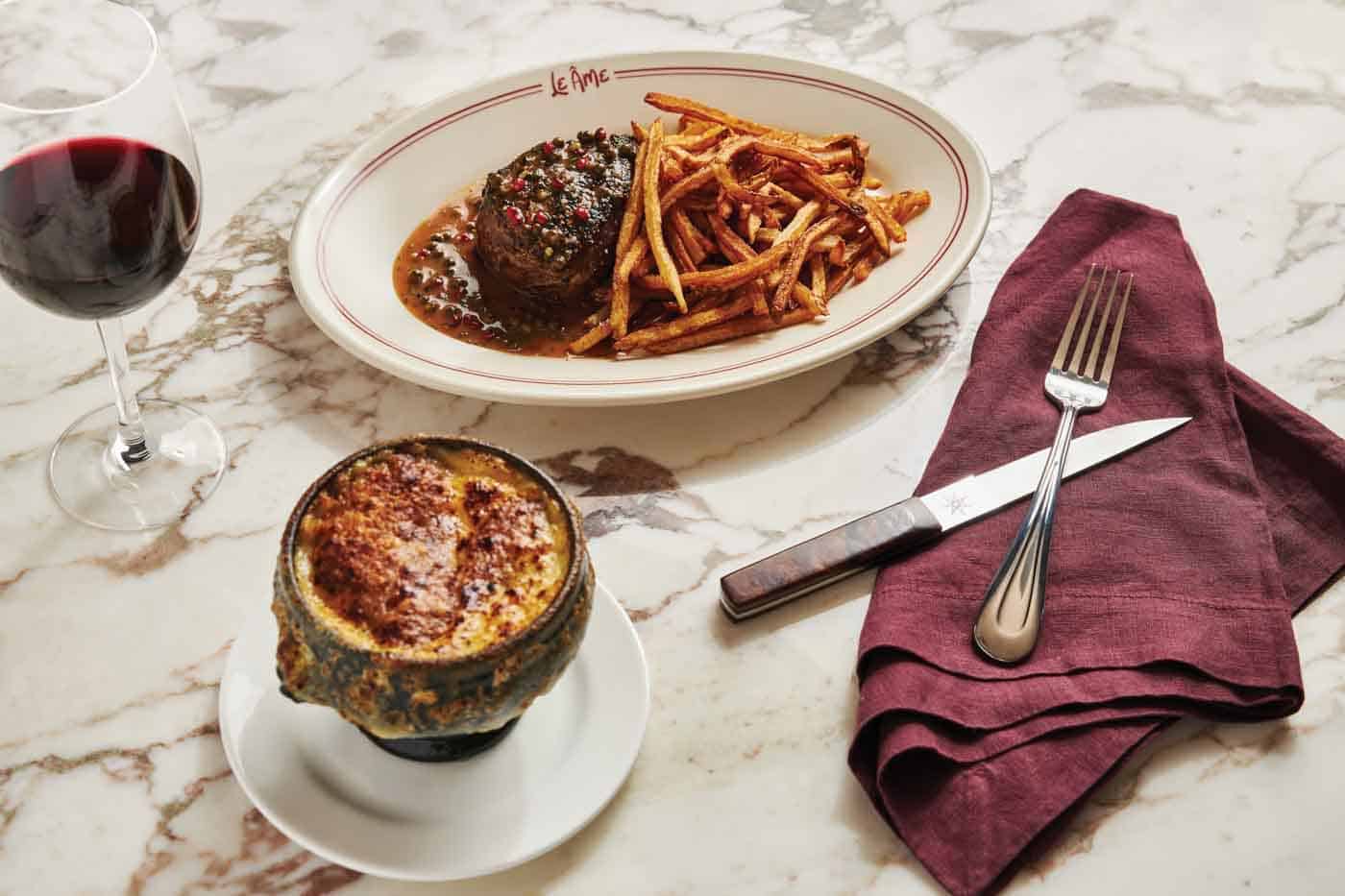 58 Le Âme Steak Frites & French Onion Soup