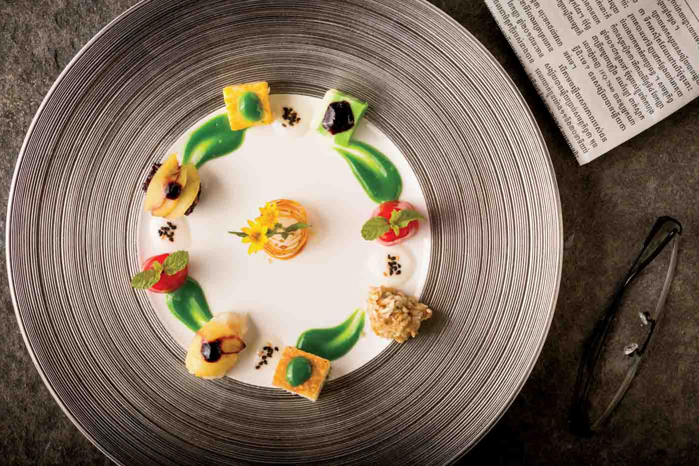 60 Sr2024 09 117 Anantara Angkor Resort Restaurant Chi Khmer Dessert La Ram Vong