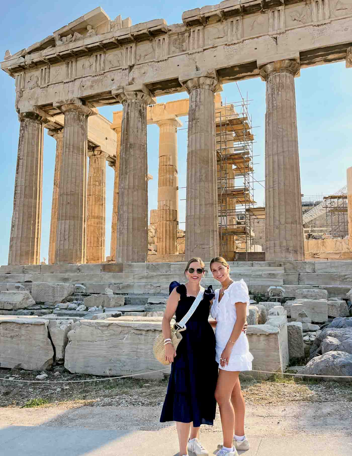 76 Fb2024 09 023 Ann Marie And Annie Scheidler In Athens, Greece