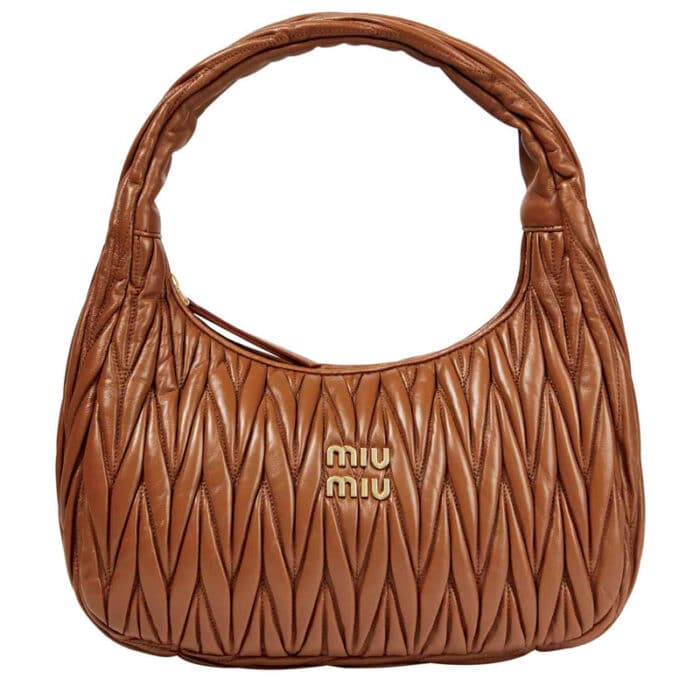 34 Sr2024 10 134 Miu Miu Mui Wander Leather Shoulder Bag, Mytheresa.com