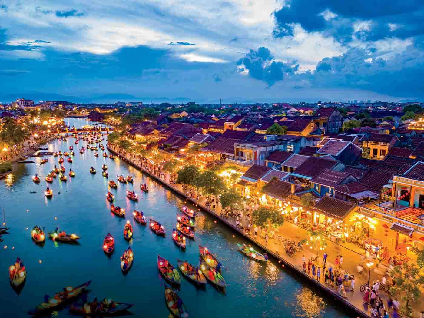 Hoi An Ancient Town Which Is A Very Famous Destination For Tourists.