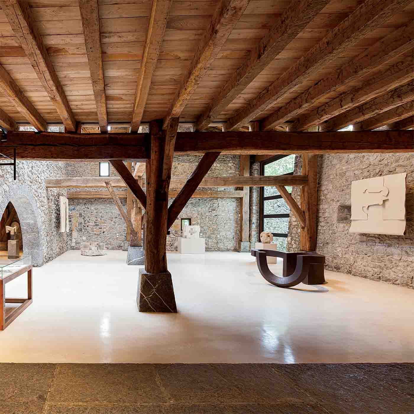 Museo Chillida Leku. Interior Del Caserío Zabalaga. 2019