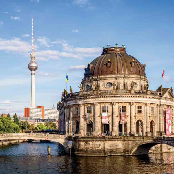 58 Sr2024 11 101 View Of The Bode Museum On Museum Island With The Tv Tower In The Distance. Photography By Georgeclerk