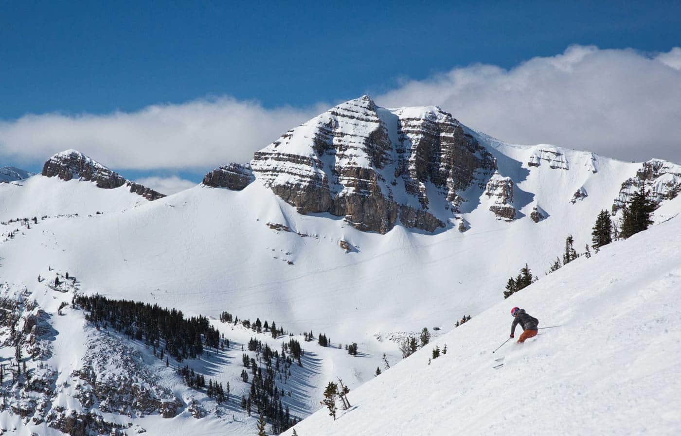 76 Skiing Rendezvous Bowl With View Of Cody Peak