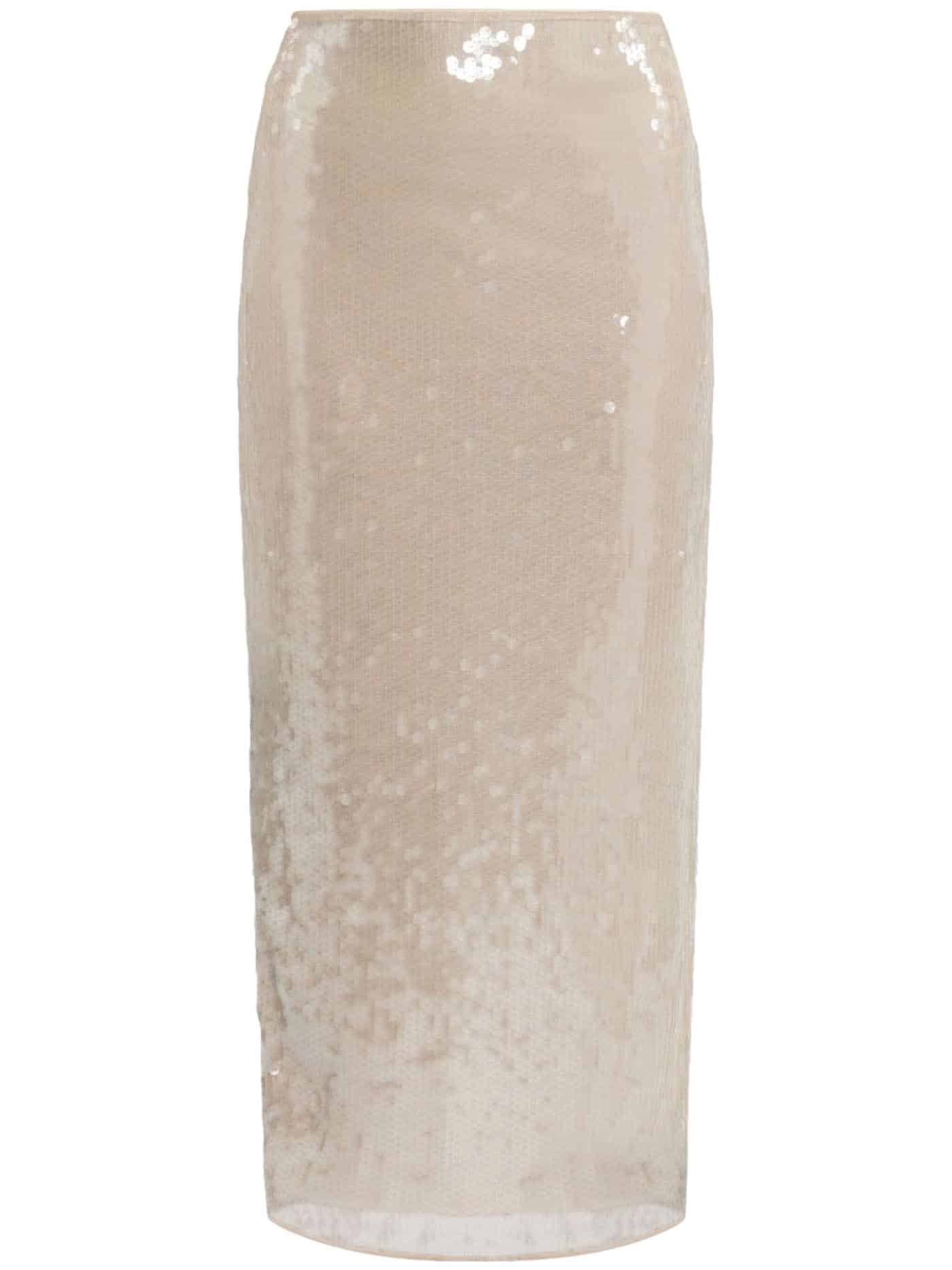 32 Staud Casey Midi Skirt, $450, Farfetch.com