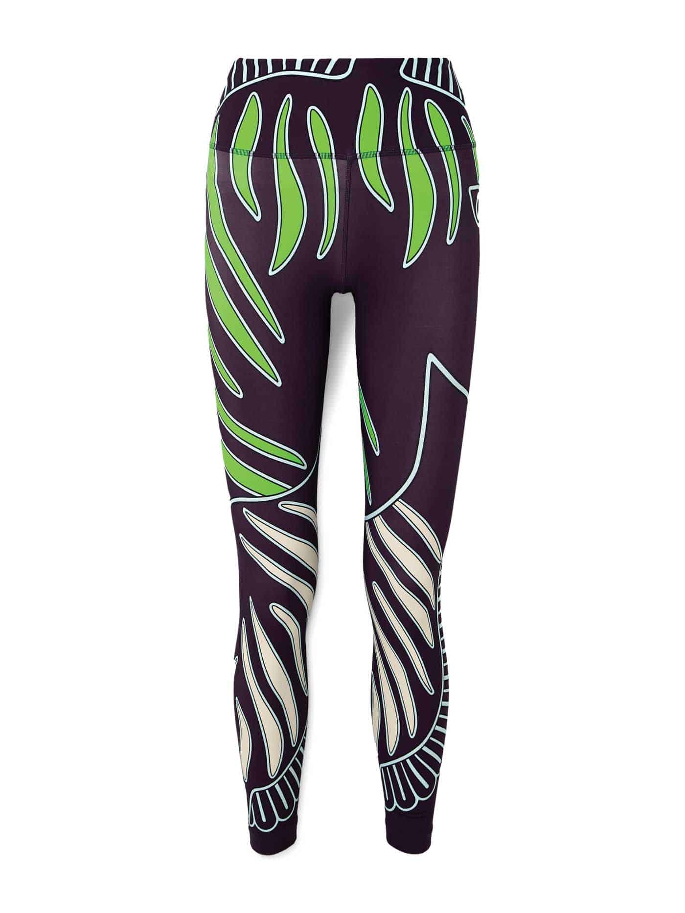 42 Tory Sport, Weightless 78 Printed Tactel® And Lycra® Blend Leggings, Net A Poter.com