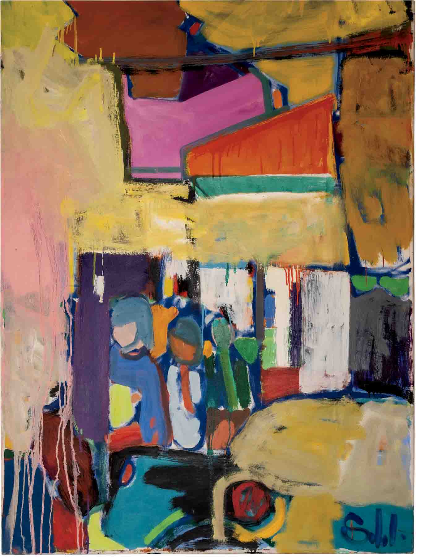 50 Sr2025 02 145 Western Avenue, 56 X 38, Oil On Canvas