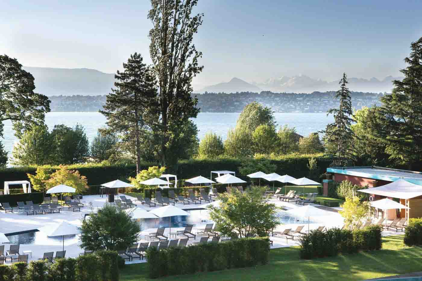 92 The Pool At La Réserve Geneve