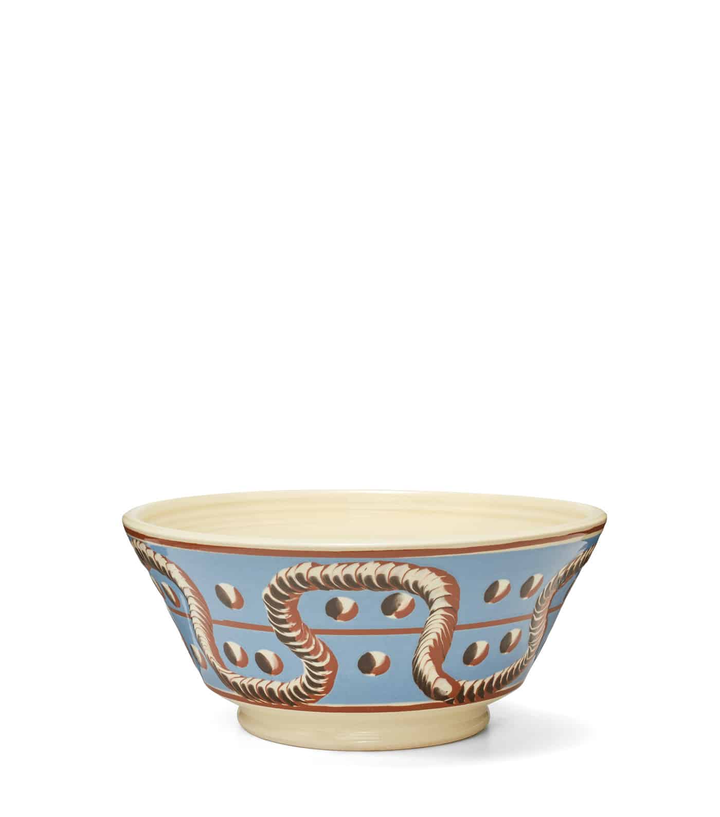 94 Tory Burch, Mochaware Serving Bowl, Toryburch.com