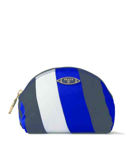 Pucci, Yummy Printed Striped Twill Cosmetics Case, Net A Porter.com