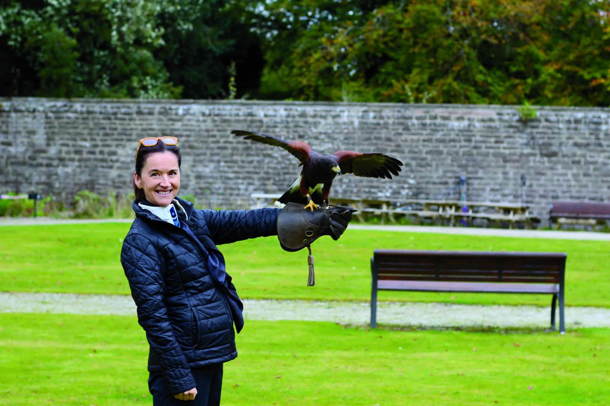 Sr2025 03 111 Falconry On The Grounds Of Cameron House Hotel. Photography By Sydney Lapin