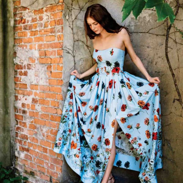 32 Sr2025 05 059 Cara Cara Greenfield Dress, $895.00, Lilliealexanderboutique.com Main