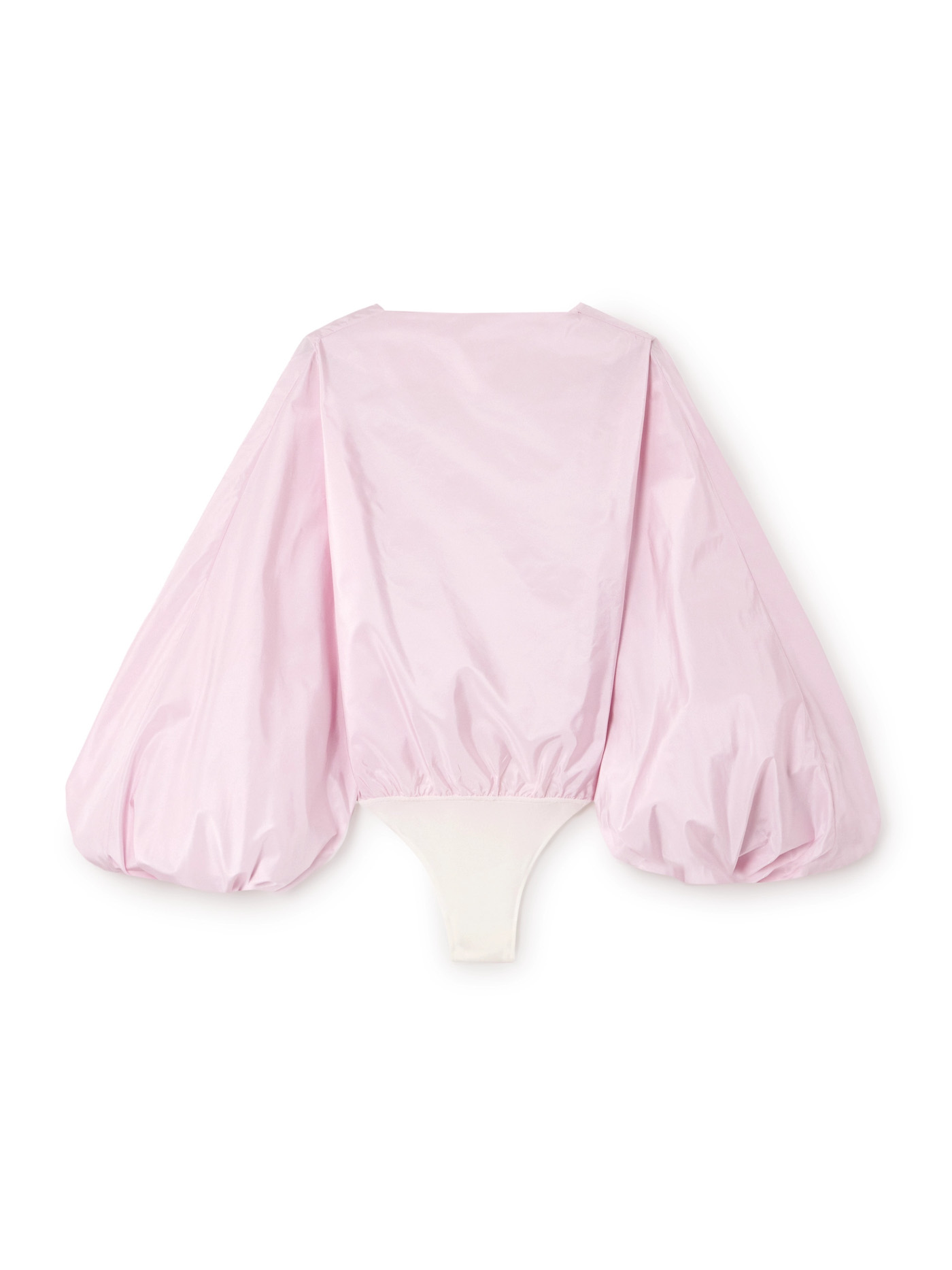 40 Alaïa, Open Back Silk Taffeta Bodysuit, Net A Porter.com