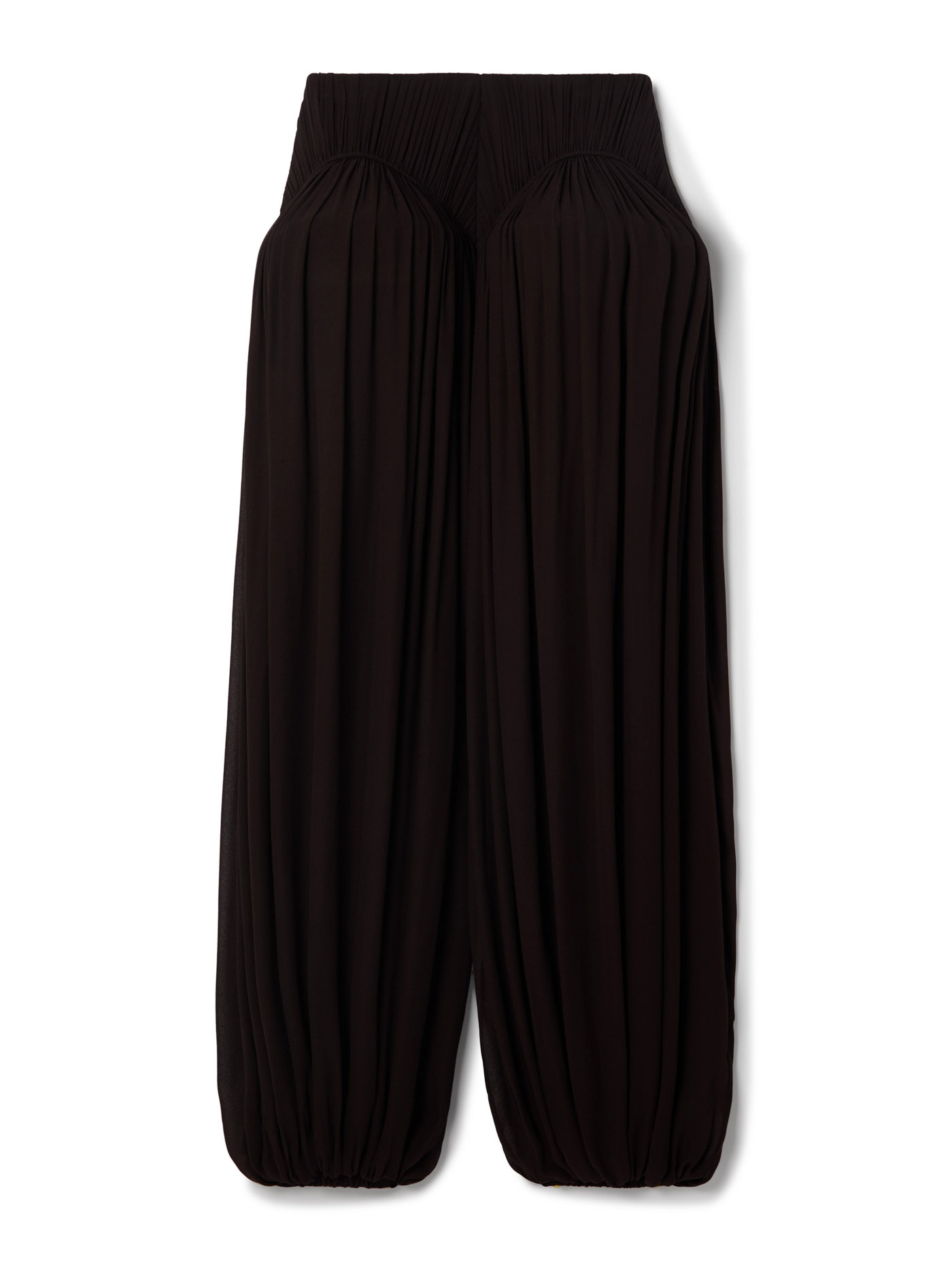 40 Alaïa, Pleated Crepe Tapered Pants, Net A Porter.com