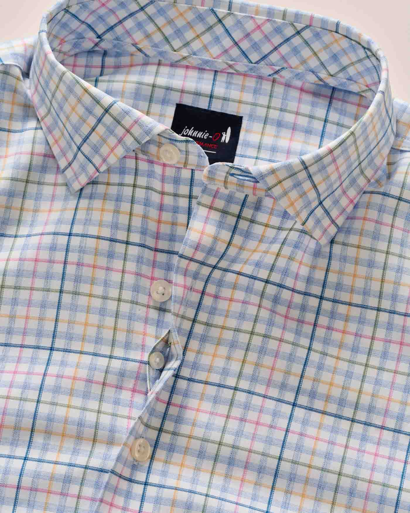 44 Johnnie O Sport Shirt With Tweener Button