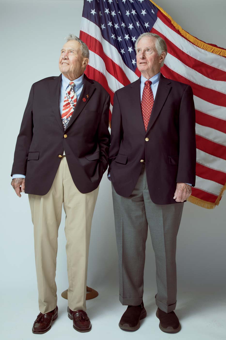 64 Jim Thompson, Vp Of Communications For Veterans Of Lake Barrington Shores And Bill Bishop 