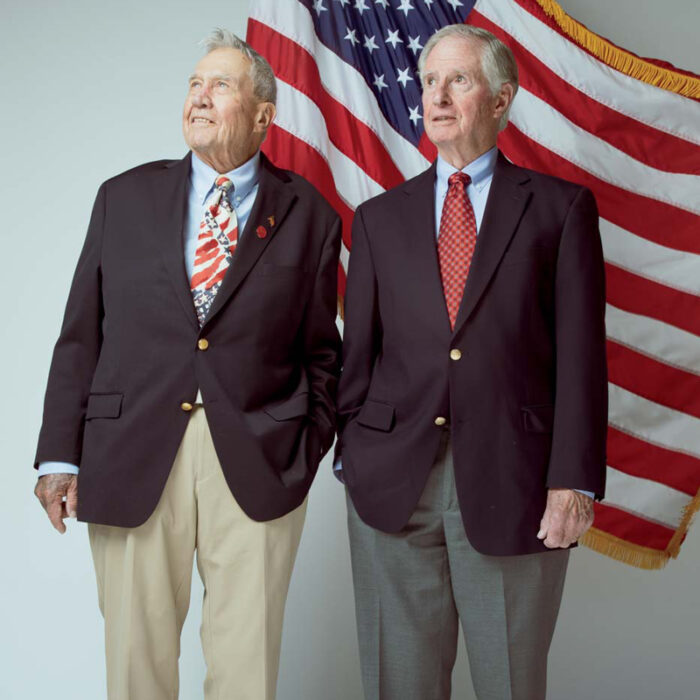 64 Jim Thompson, Vp Of Communications For Veterans Of Lake Barrington Shores And Bill Bishop Main
