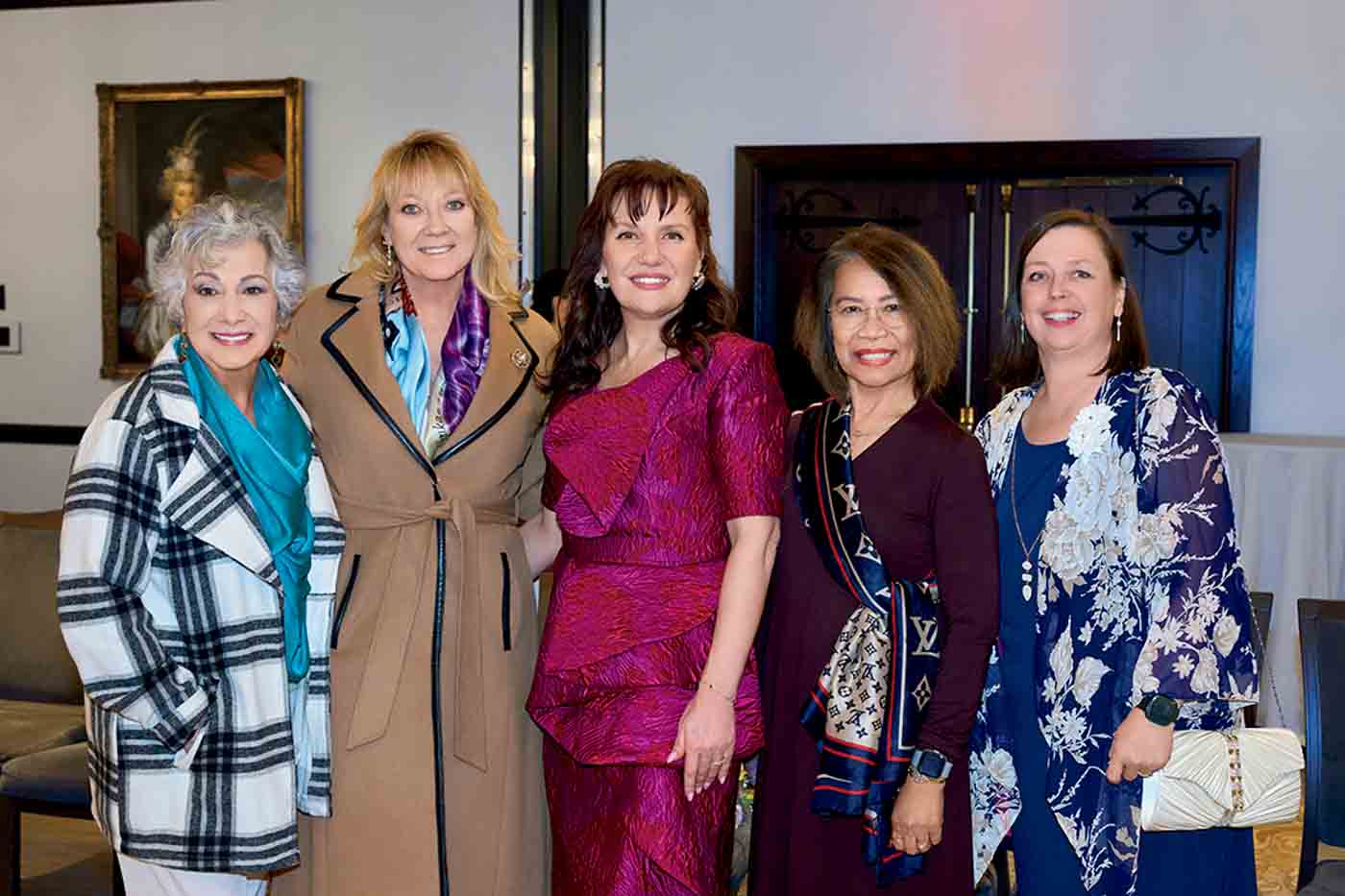 78 Fb2025 05 022 (please Use) Sharon Deprizio, Kathy Wolter Mondelli, Alesia Chaika, Tess Tuquilar, Rose Marie Burke