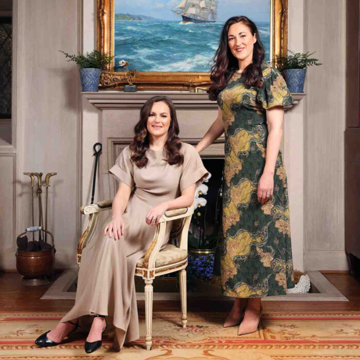 106 Main Mary Galea And Yvonne Bruce. Galea Is Wearing Giorgio Armani, Neiman Marcus Northbrook