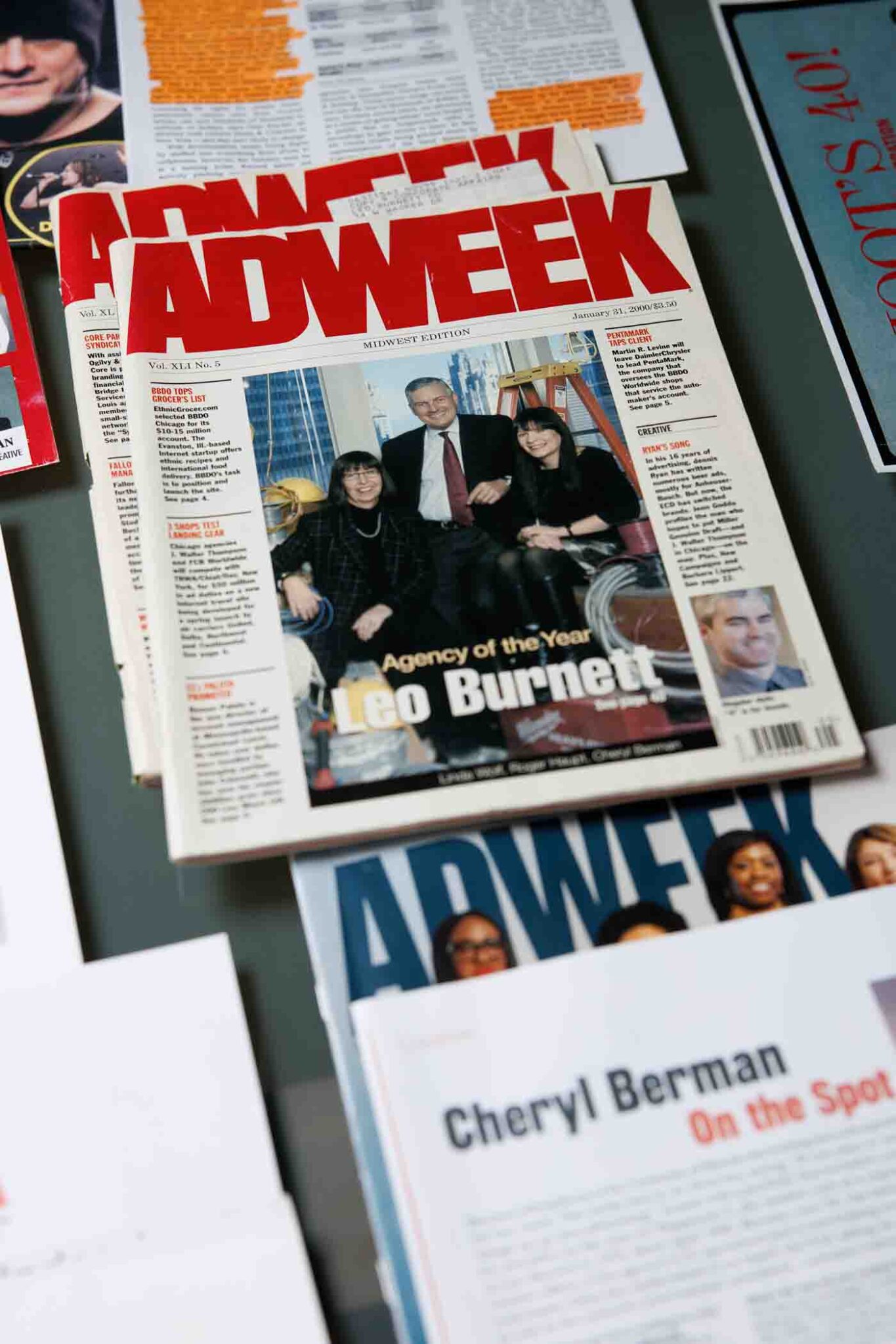 108 Leo Burnett As Adweek's Cover Story