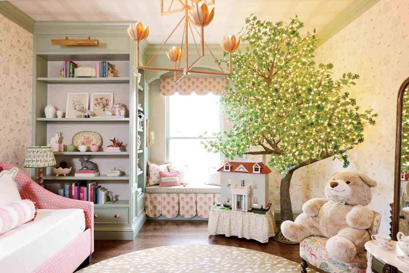 115 Sr2025 06 195 Little Girl's Bedroom Playroom By Theresa Hansen Interiors. Photography By Katrina Wittkamp