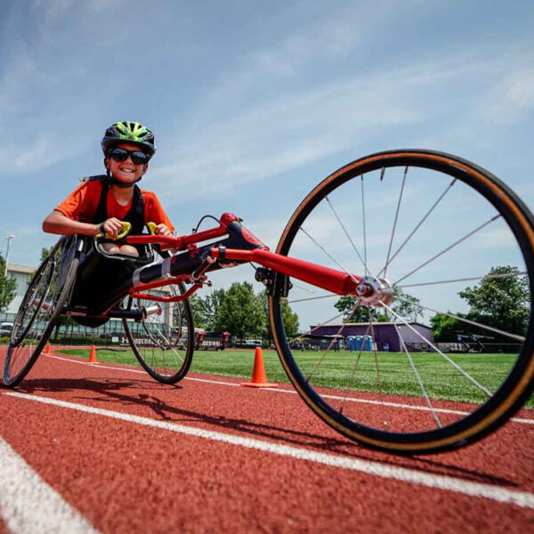 52 Wheelchair Racer Will Sawyer